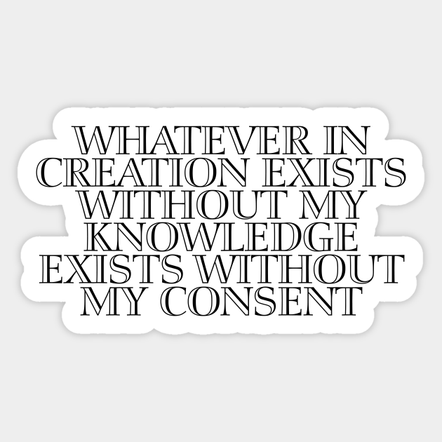 Blood Meridian Quote Cormac McCarthy Blood Meridian Sticker TeePublic